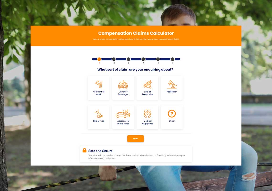 Compensation claims calculator for Oliver & Co case study