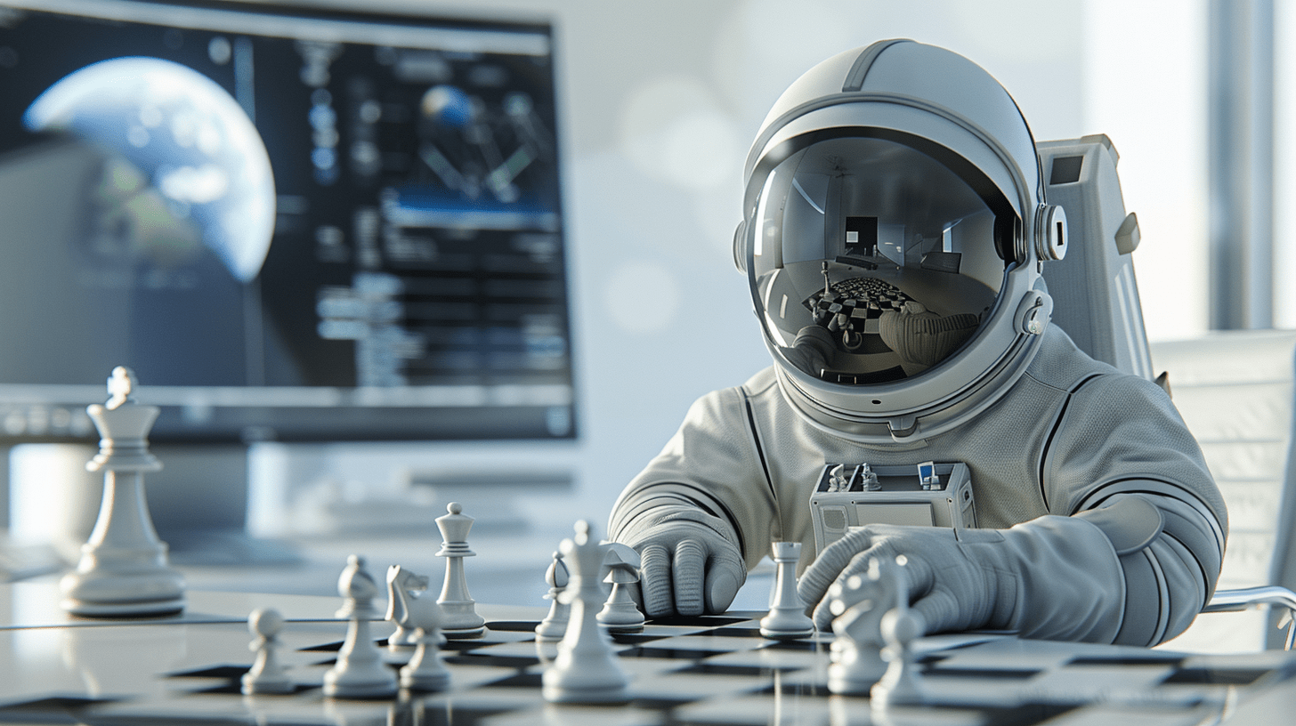 Digital Marketing Strategy Planning Illustration