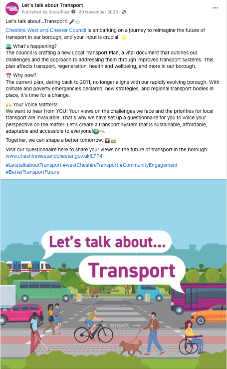 cwac (Cheshire West and Chester Council) instagram