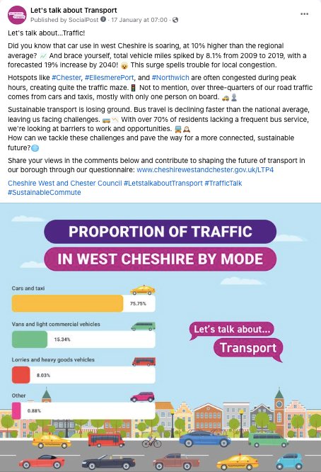 CWAC (Cheshire West and Chester Council) Instagram results