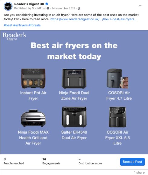reader's digest uk magazine content